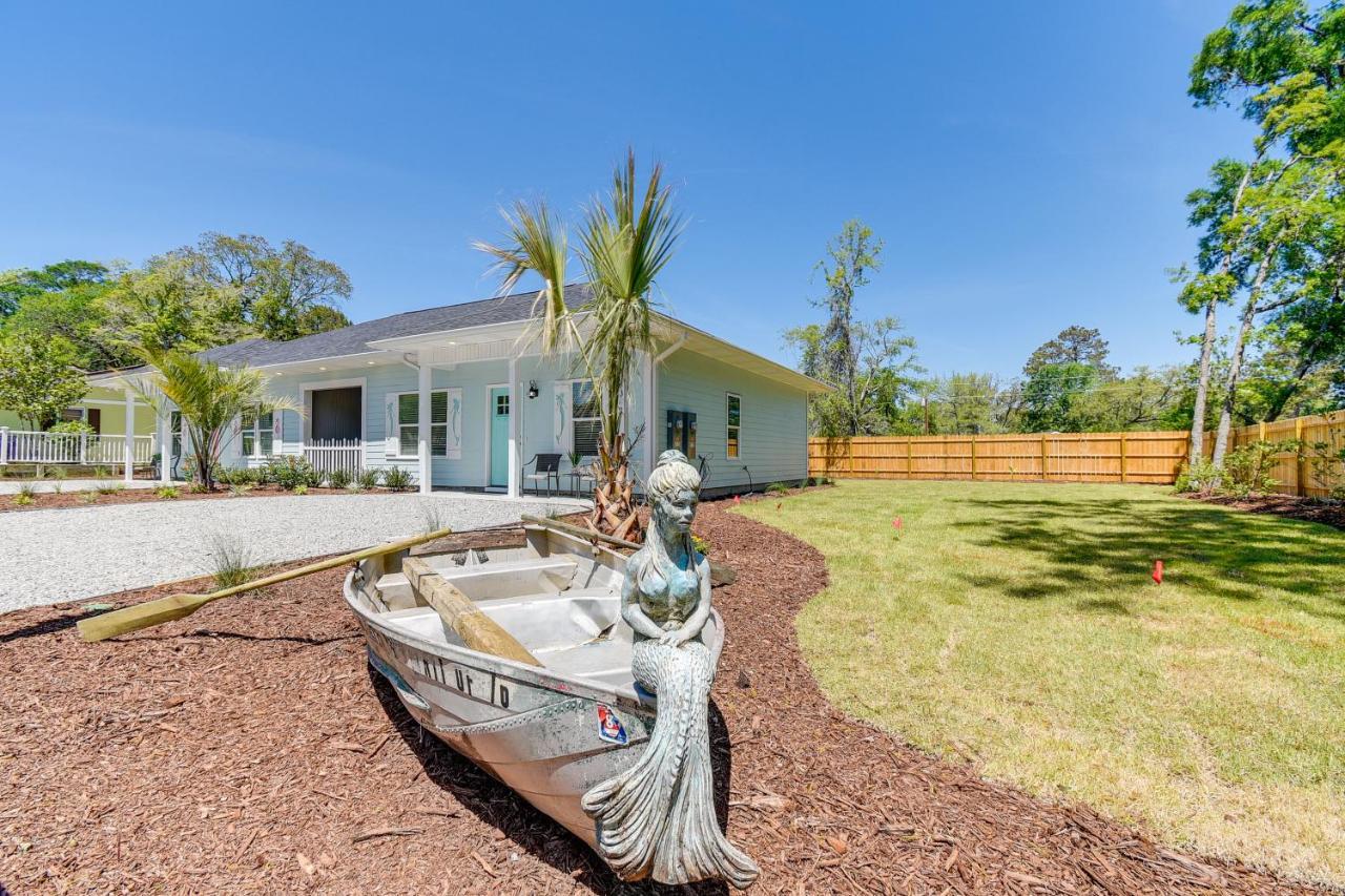 Charming Ocean Isle Beach Home About 1 Mi To Beach! المظهر الخارجي الصورة